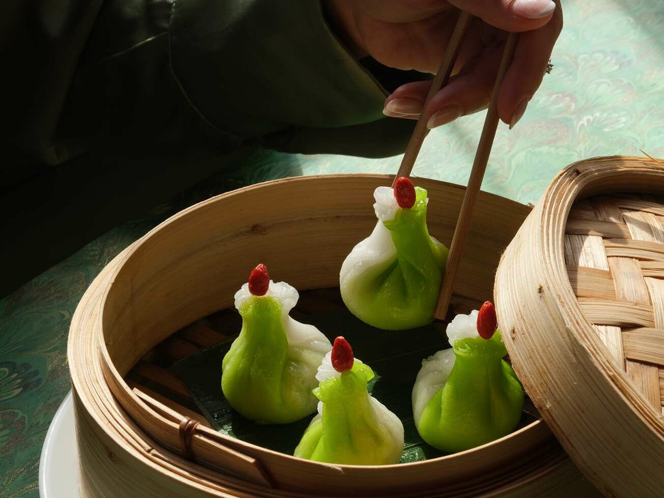 dim sum vapeur panier bambou